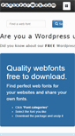 Mobile Screenshot of fontsforweb.com